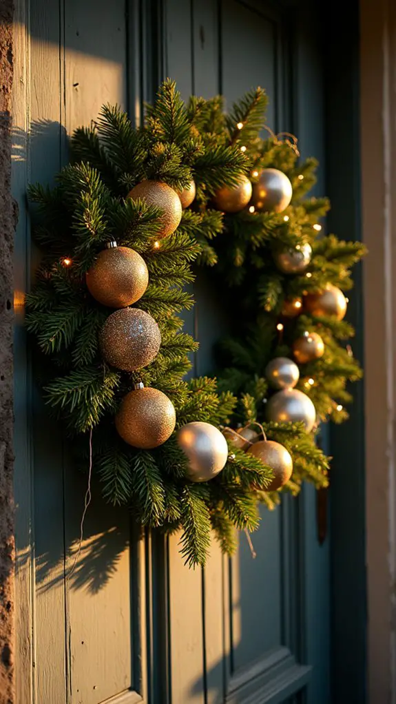 magical holiday light wreath