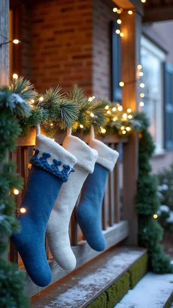magical illuminated holiday stockings