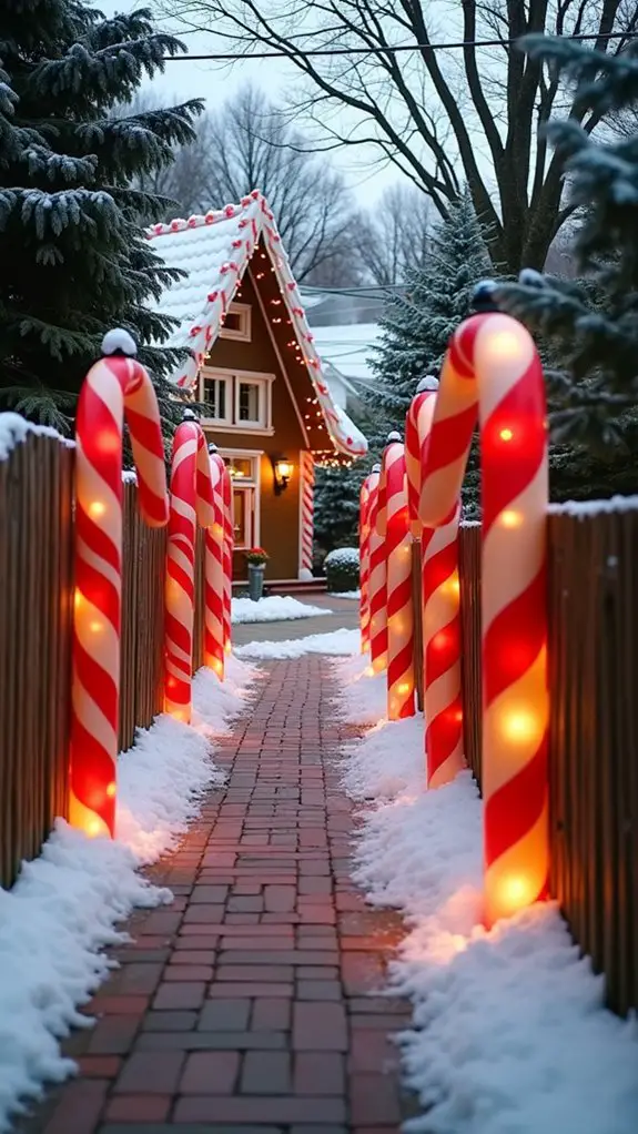 magical illuminated pathway decorations