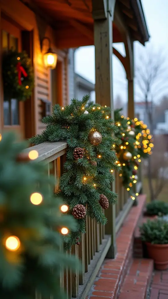 magical lit garland decor