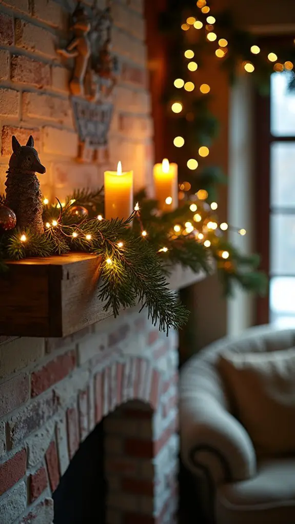 magical mantle holiday display