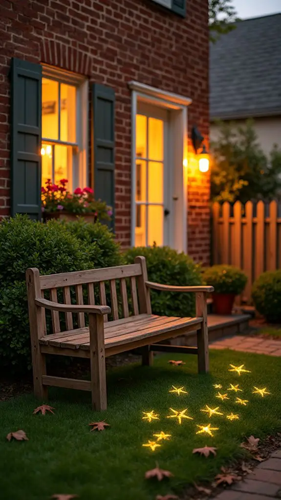 magical outdoor celestial display