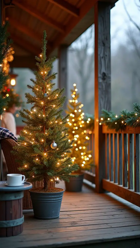 magical twinkling christmas trees