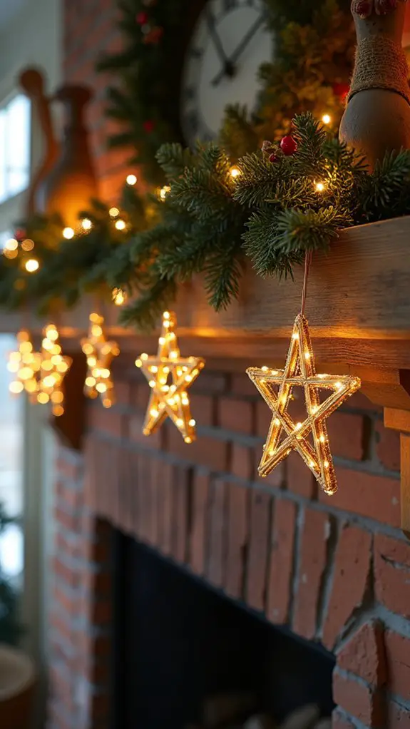 magical twinkling star accents