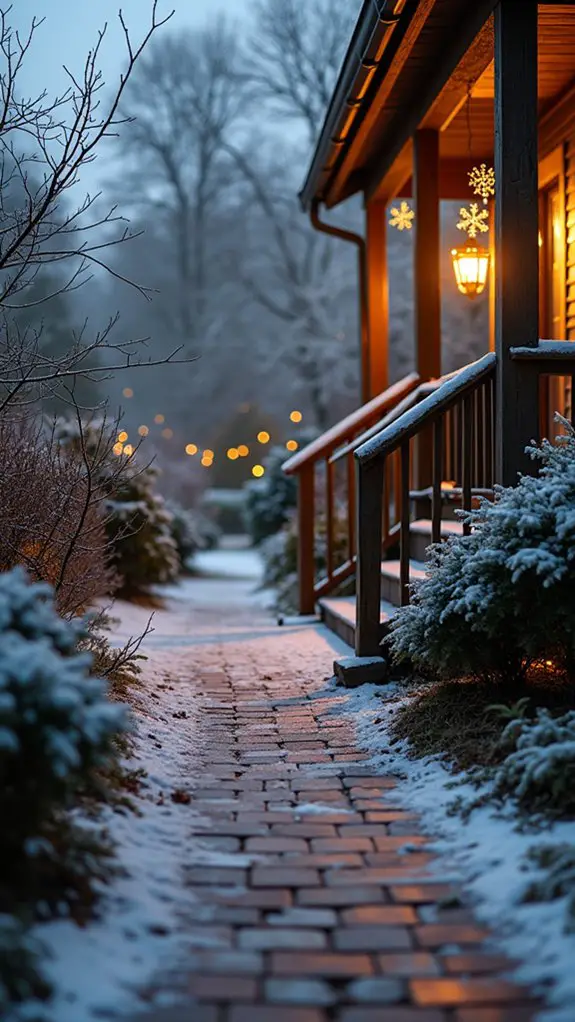 magical winter wonderland projections