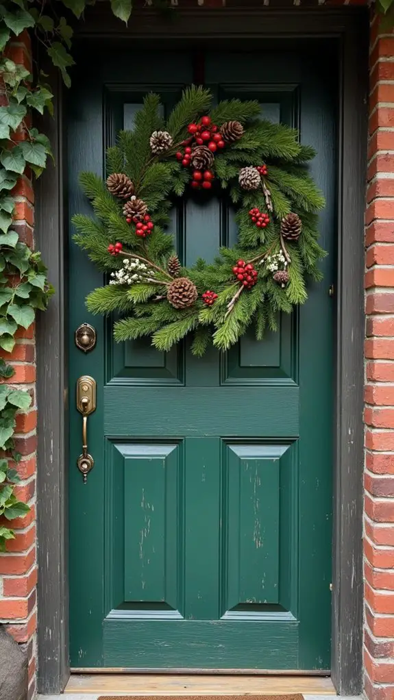 magical woodland holiday wreath