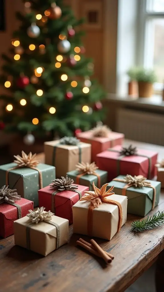 miniature gift box decorations