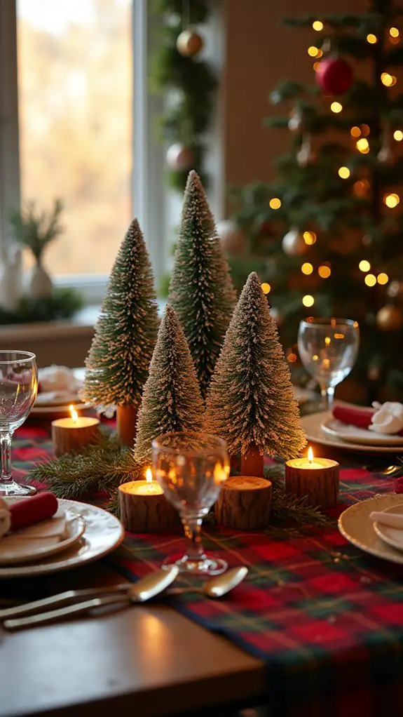 miniature trees create charm