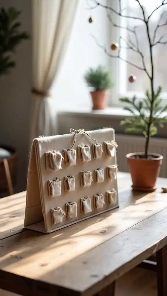 minimalist advent calendar ideas