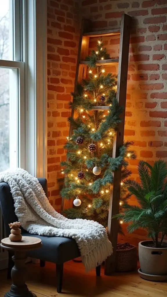 minimalist christmas tree alternative