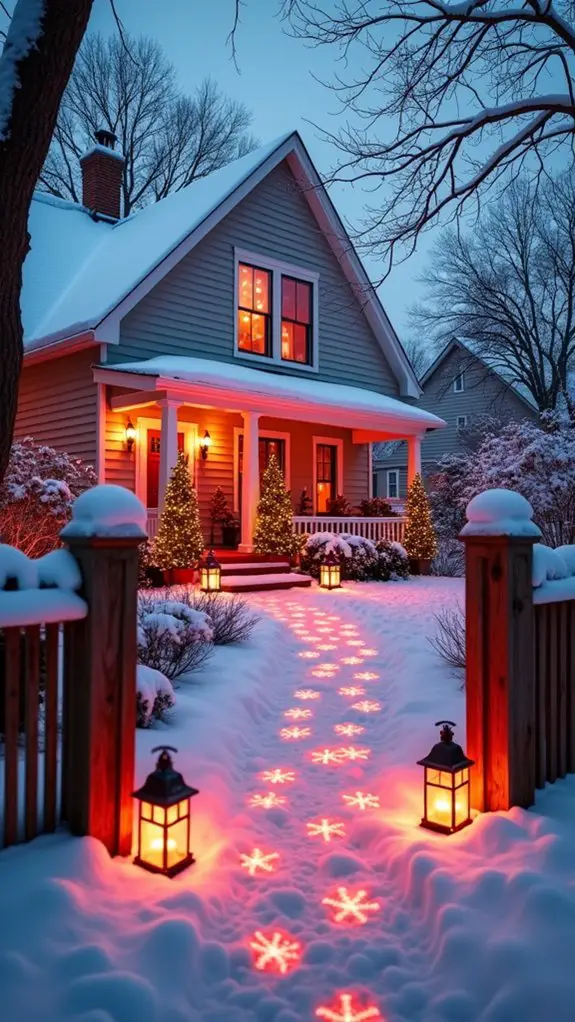 modern festive outdoor projectors