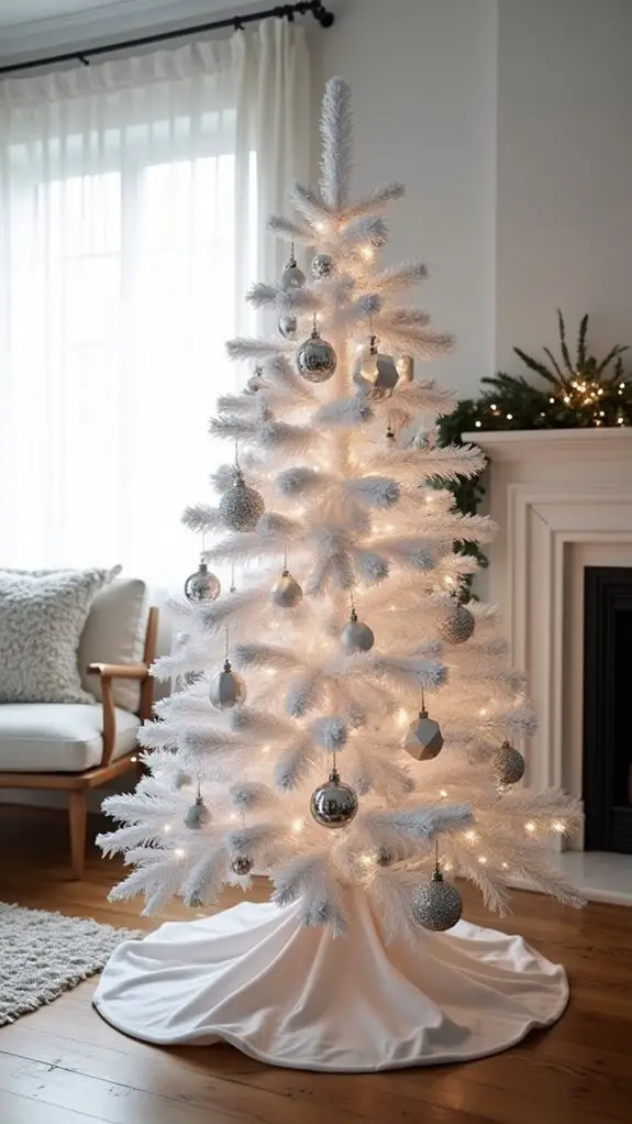 modern geometric christmas ornaments