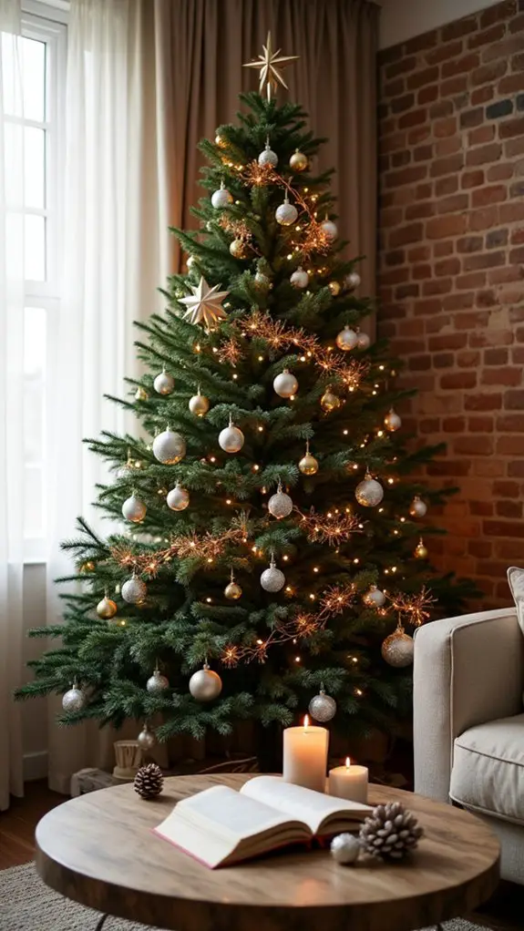 modern luxury tree decor