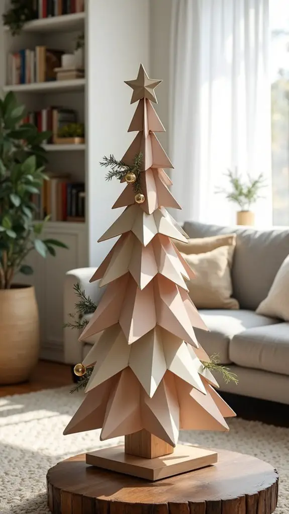 modern minimalist holiday decor