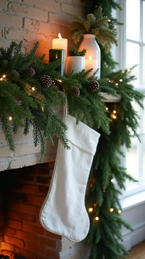 monochromatic elegant holiday decor