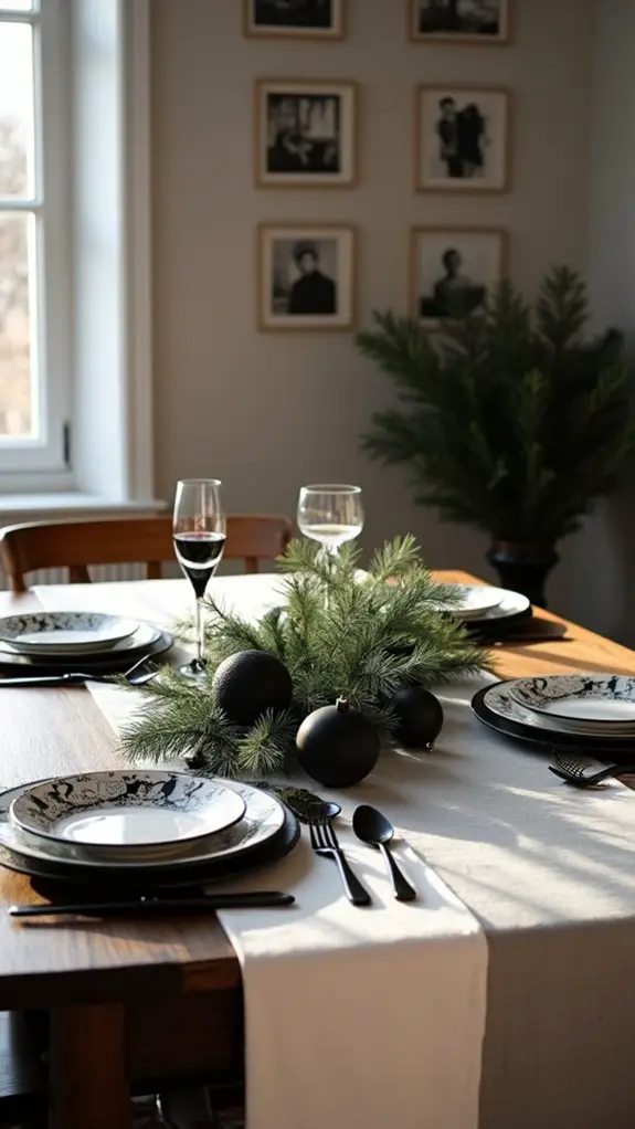 monochrome elegance in decor