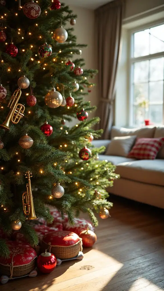 musical ornaments celebrate memories