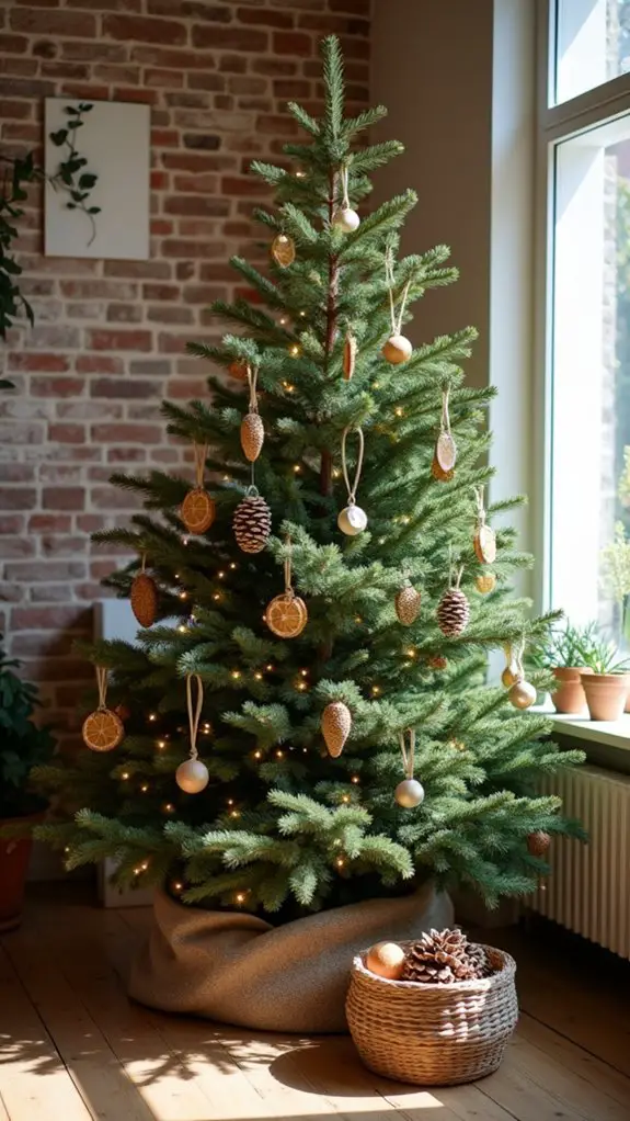 natural cozy christmas decor