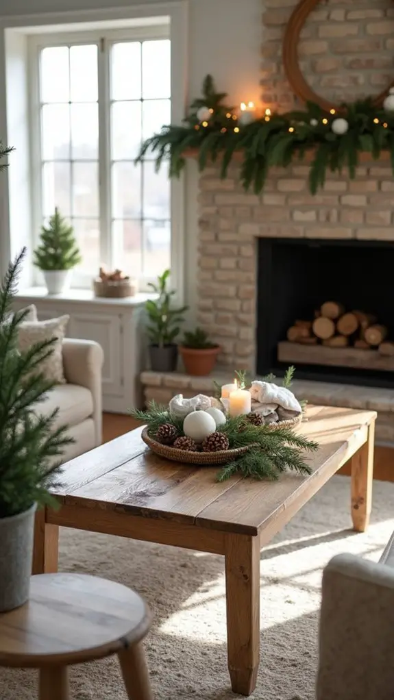 natural elements for christmas