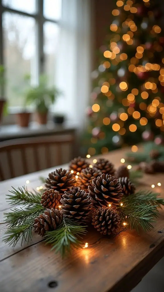 natural festive holiday decor