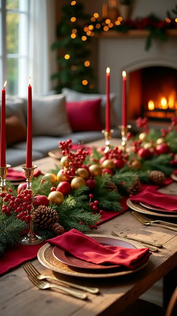 natural glam holiday decor