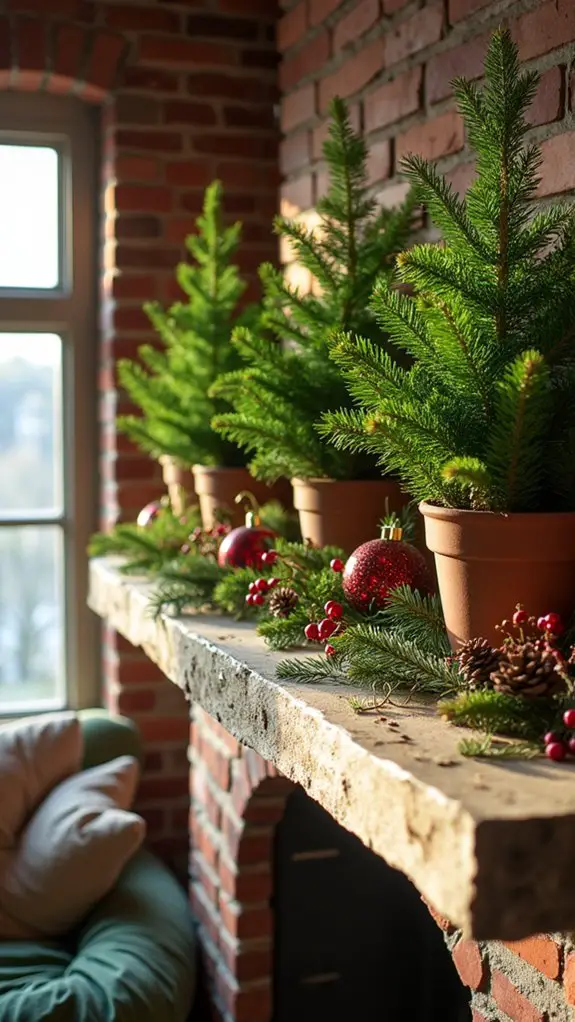 natural greenery for christmas