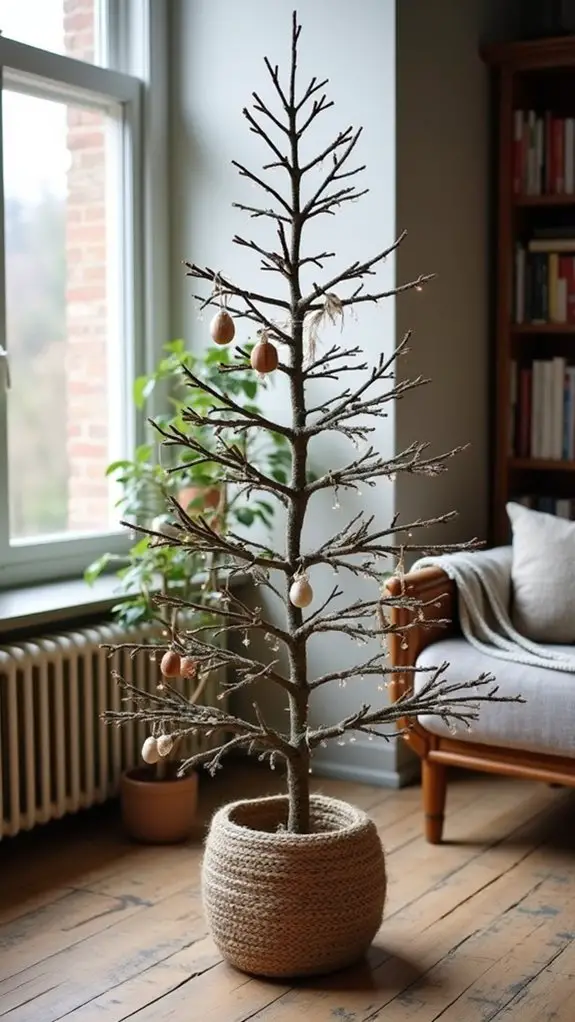 natural minimalist holiday decor