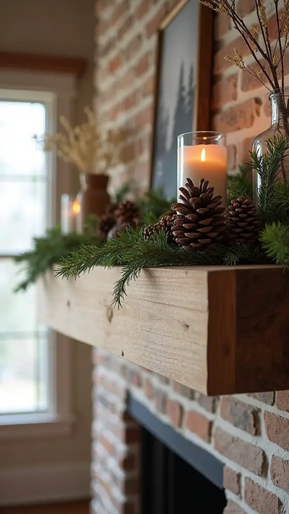 natural rustic holiday decor