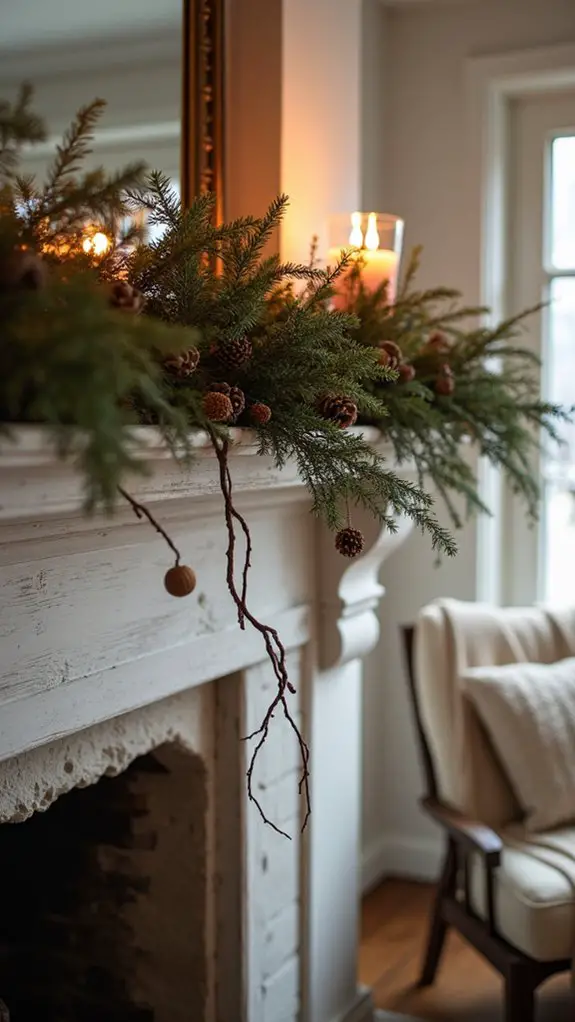 natural whimsical holiday decor