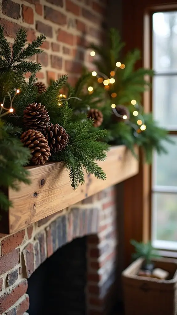 natural woodland holiday decorations