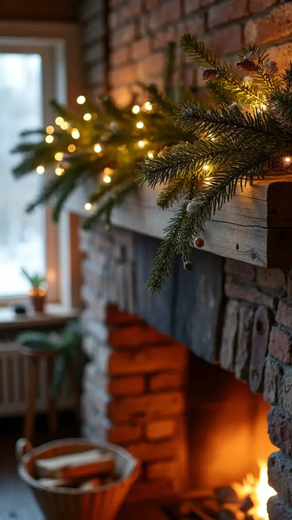 nature inspired christmas decor