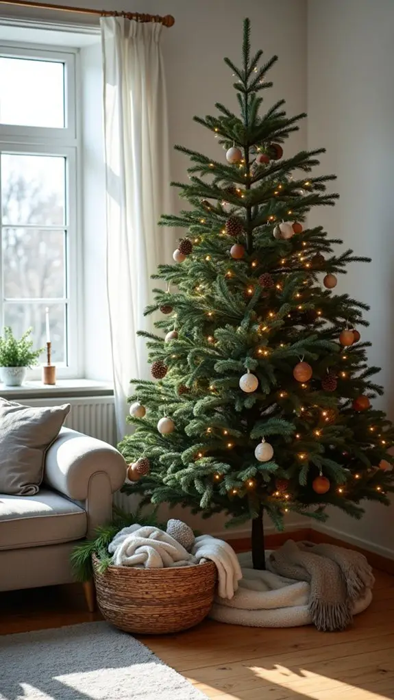 nature inspired christmas decor