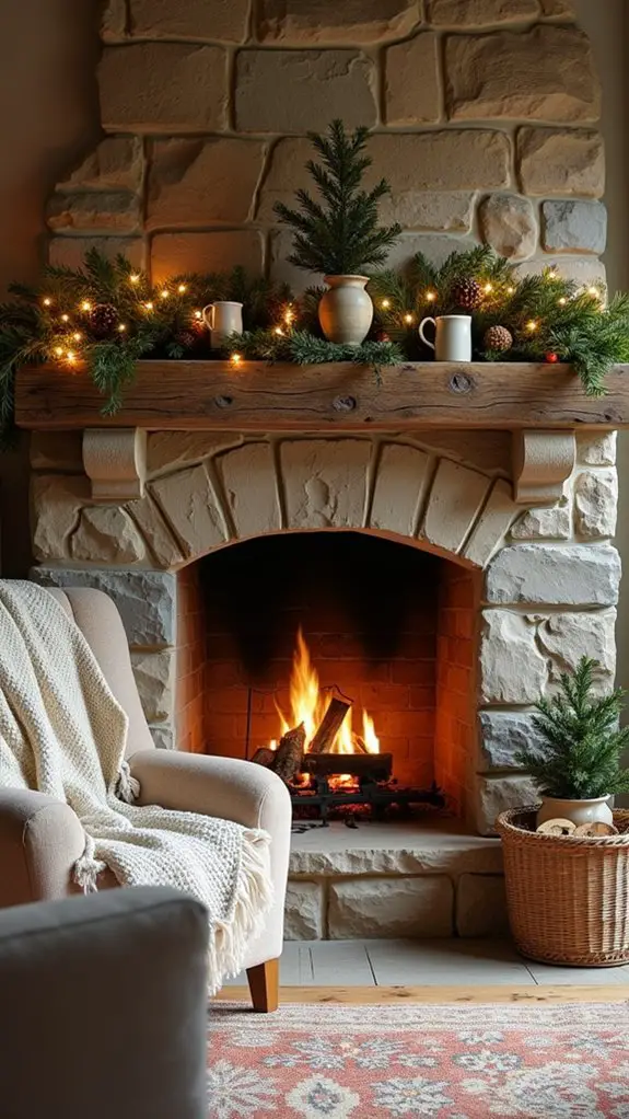 nature inspired christmas decor