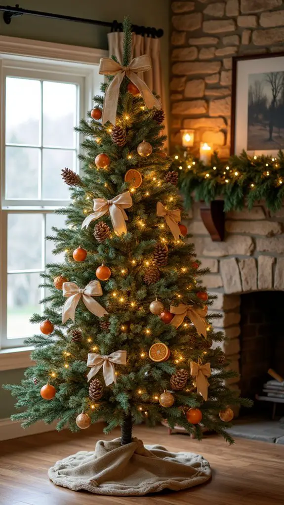 nature inspired christmas decorations
