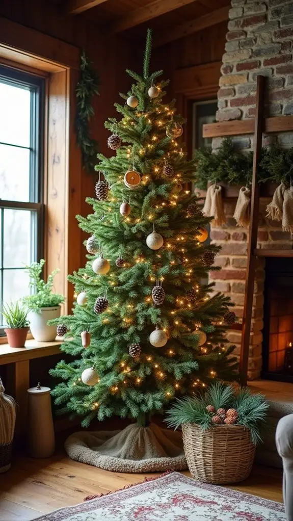 nature inspired christmas decorations