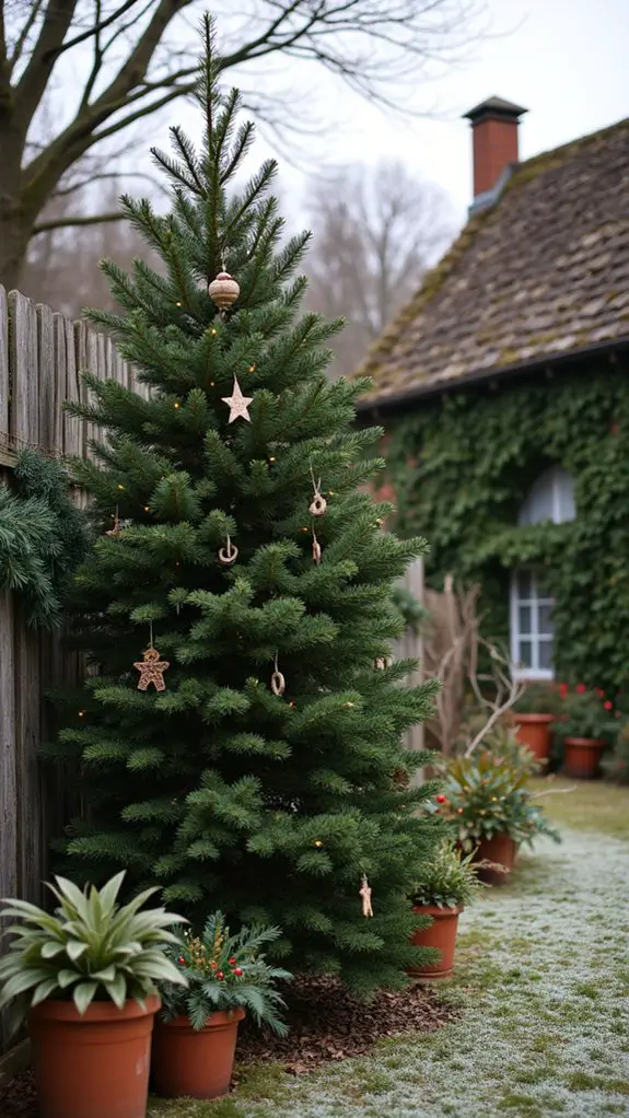 nature inspired christmas tree decorations