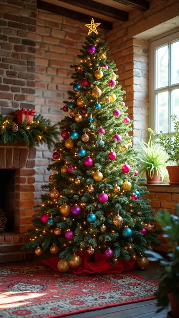 nature inspired festive decor