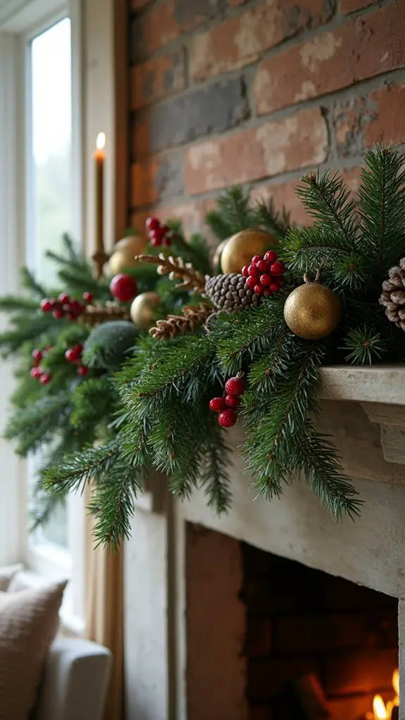 nature inspired holiday decor