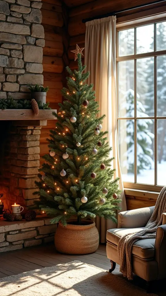 nature inspired holiday decor