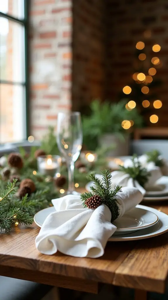 nature inspired holiday decor