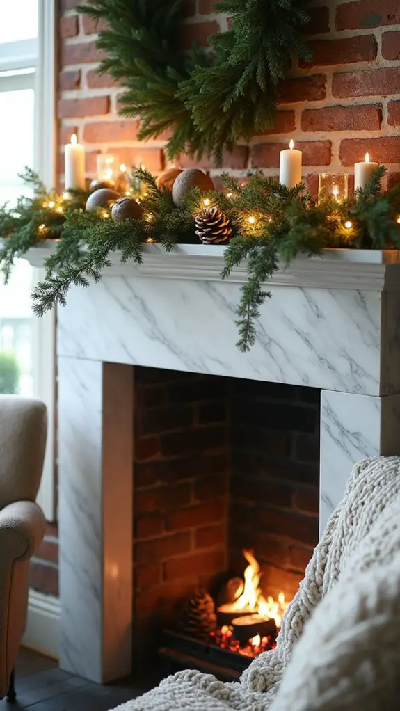 nature inspired holiday decor
