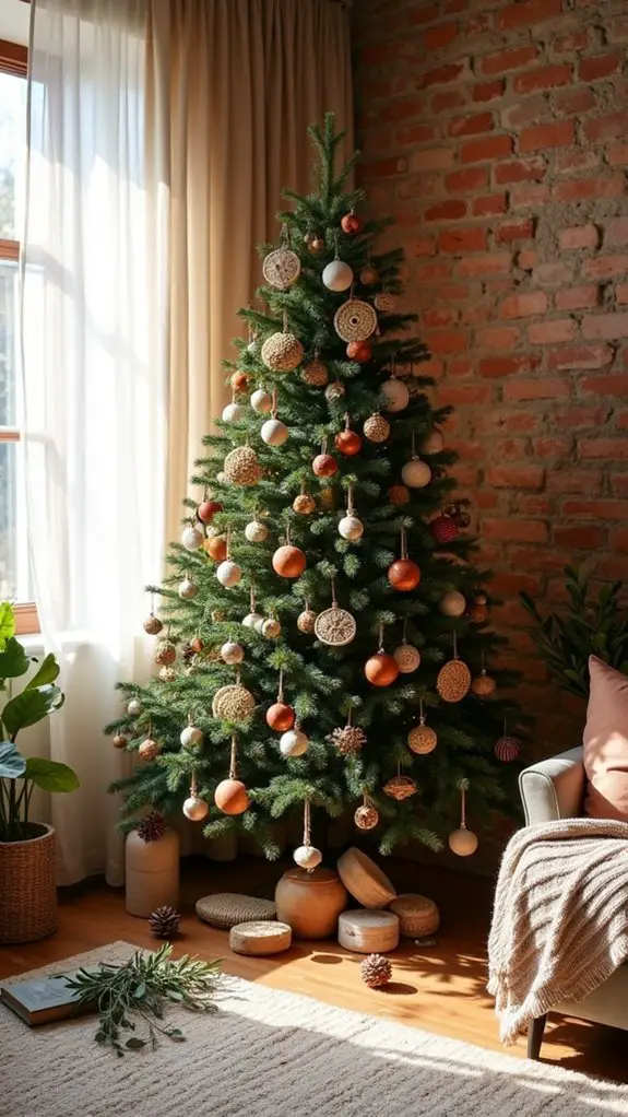 nature inspired holiday decorations