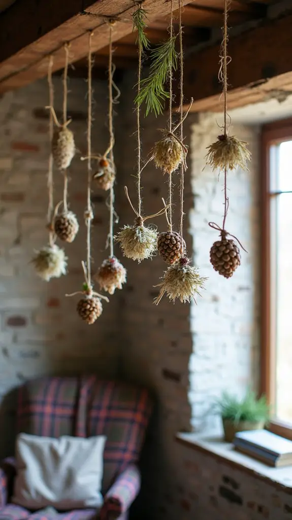 nature inspired holiday decorations