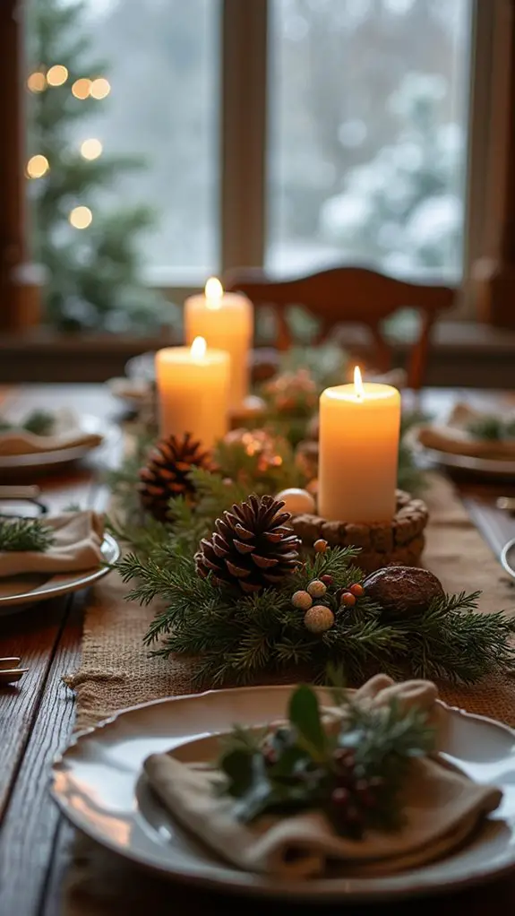 nature inspired holiday gatherings