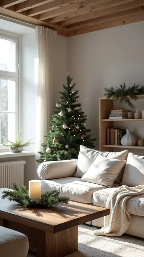 neutral serene minimalist decor