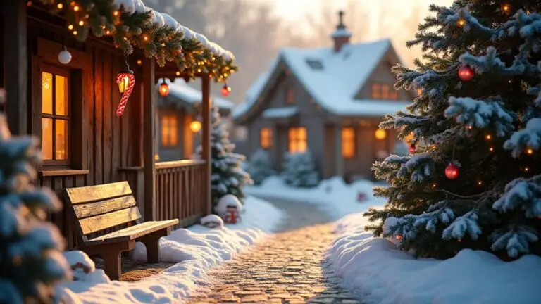 19 Joyful North Pole Christmas Light Ideas That Bring Santa’s Village to Life north pole christmas decorations