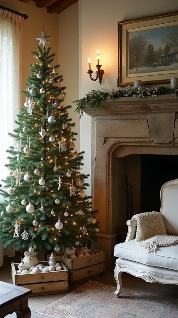 nostalgic antique holiday decorations