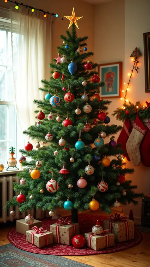 nostalgic cartoon themed decorations