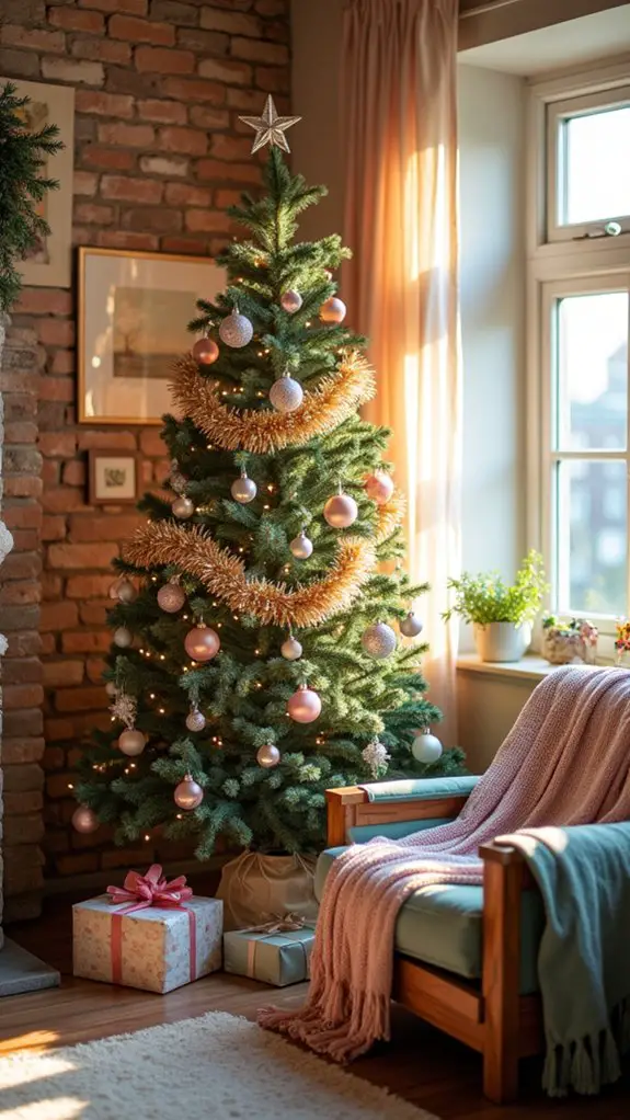 nostalgic pastel christmas charm