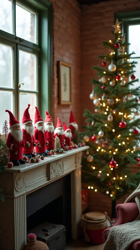 nostalgic retro santa collection